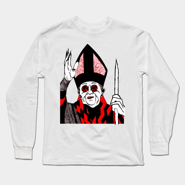 Repent Sinners Long Sleeve T-Shirt by FUN ART